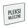 płyty plexi mleczne