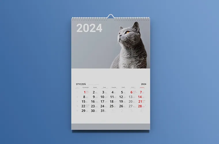 Druk kalendarzy spiralowanych: idealne narzędzie promocji firmy