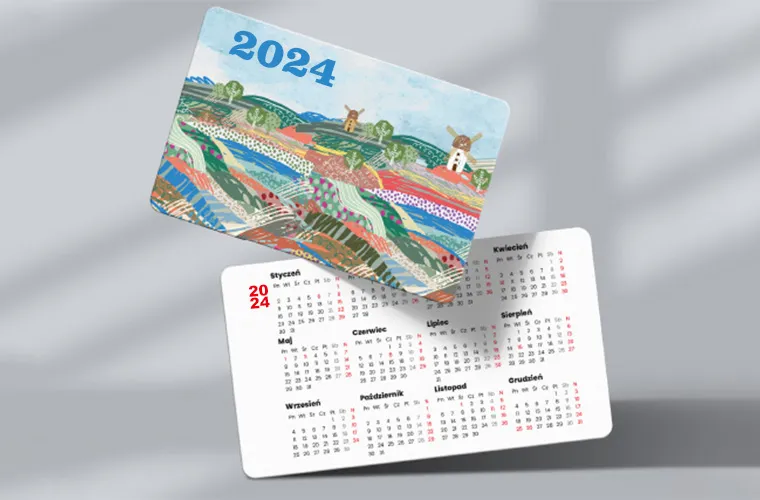Kalendarzyki listkowe - promocja firmy przez cały rok