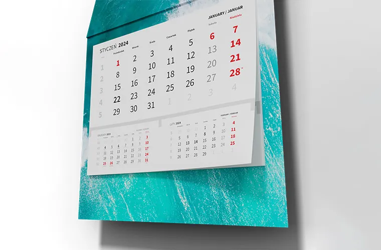 Sposoby wykorzystania kalendarzy jednodzielnych do promocji firmy