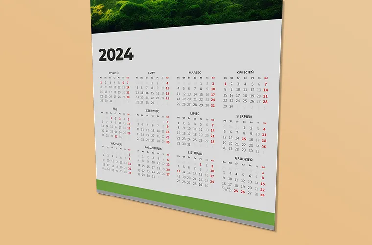 Sposoby wykorzystania kalendarzy listwowanych do promocji firmy
