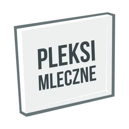 płyty plexi mleczne druk online